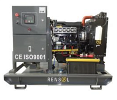 Дизельный генератор Rensol RC33HO ДизельЭнергоРесурс